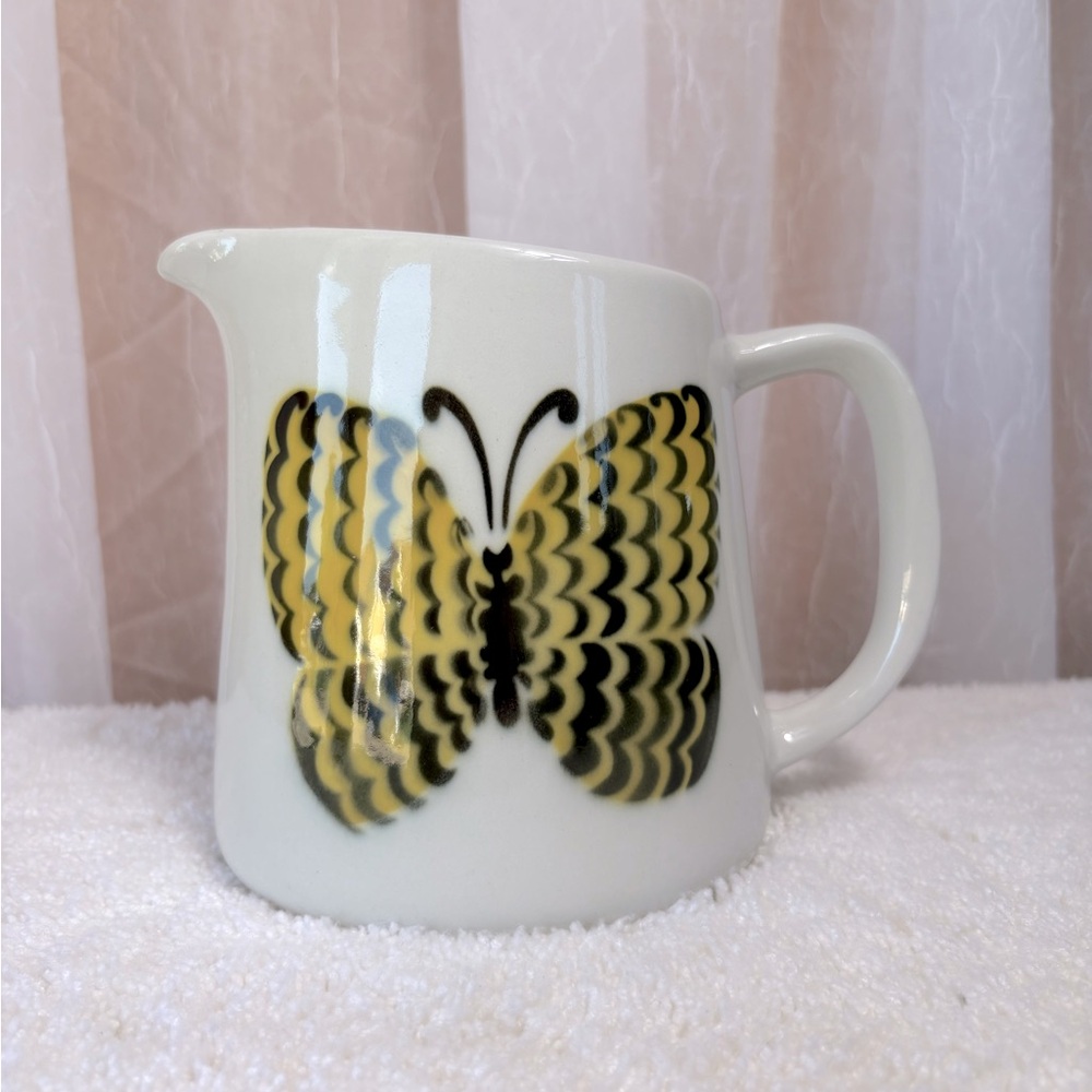 Vintage Kai Franck Arabia Finland “Perho” (Butterfly) Pitcher-Preowned, VGC